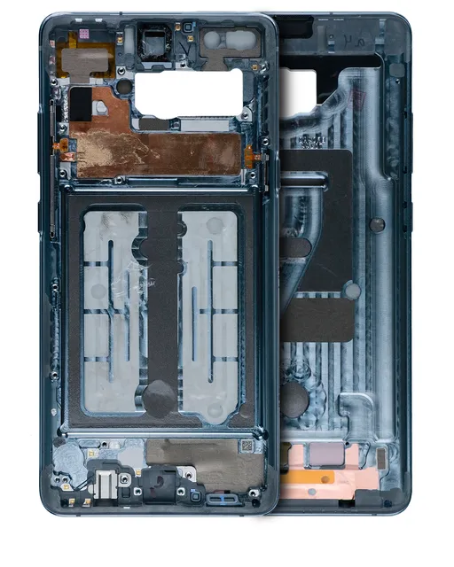 Střední rám (housing) pro Samsung Galaxy S10 5G (With Small Parts) (Majestic Black)