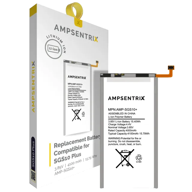 Baterie pro Samsung Galaxy S10 Plus (AmpSentrix Pro)