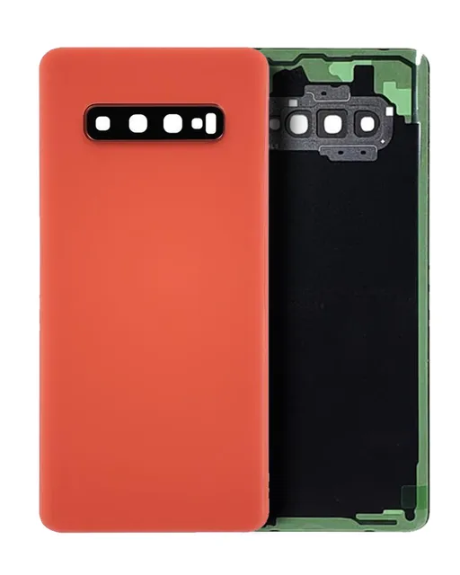 Zadní sklo se sklíčkem kamery pro Samsung Galaxy S10 Plus (Service Pack) (Flamingo Pink)