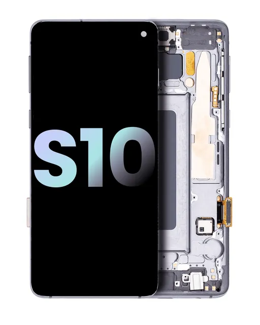 OLED displej s rámečkem pro Samsung Galaxy S10 (Service Pack) (Prism / Ceramic Black)