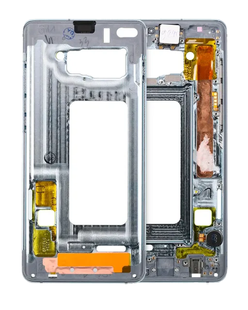 Střední rám (housing) pro Samsung Galaxy S10 Plus (With Small Parts) (Ceramic White)