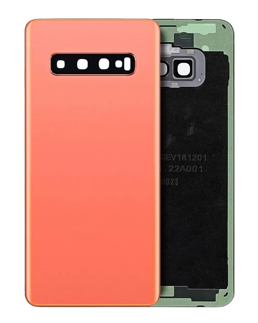 Zadní sklo se sklíčkem kamery pro Samsung Galaxy S10 (Service Pack) (Flamingo Pink)