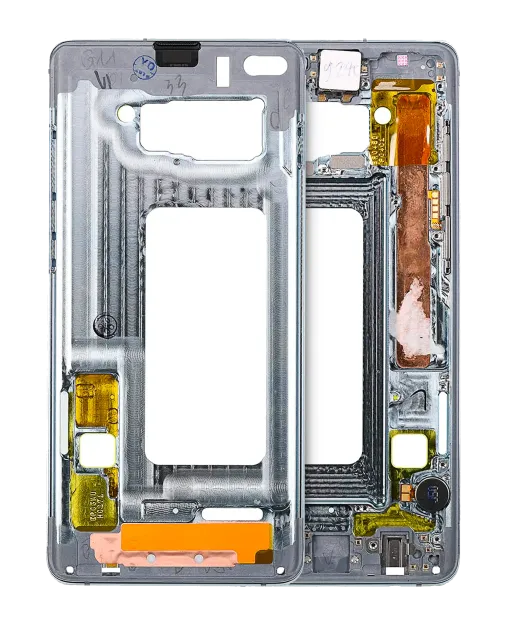 Střední rám (housing) pro Samsung Galaxy S10 (With Small Parts) (Prism White)