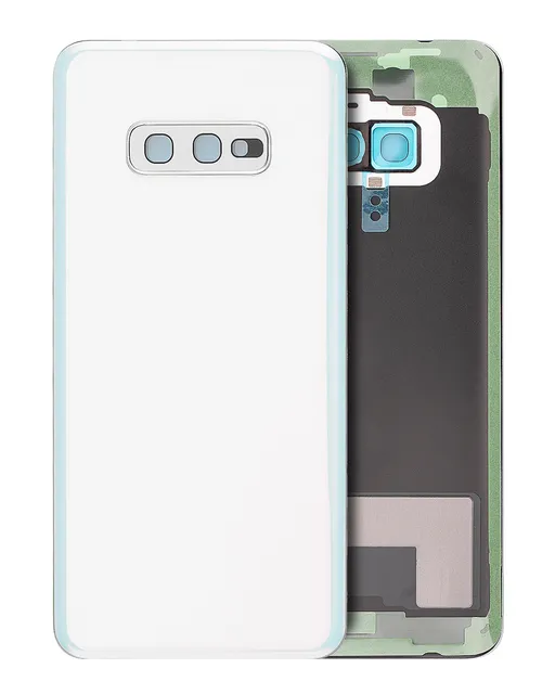 Zadní sklo se sklíčkem kamery pro Samsung Galaxy S10e (Service Pack) (Prism White)