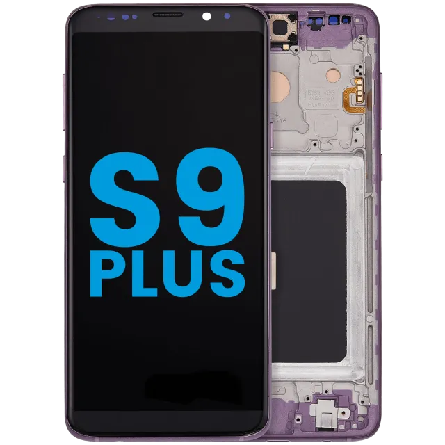 LCD displej s rámečkem (Without FingerPrint Sensor) pro Samsung Galaxy S9 Plus (Aftermarket: Incell) (Lilac Purple)