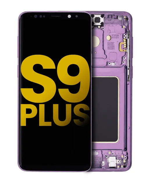 OLED displej s rámečkem pro Samsung Galaxy S9 Plus (repasovaný) (Lilac Purple)