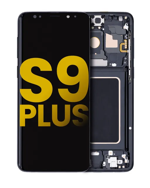 OLED displej s rámečkem pro Samsung Galaxy S9 Plus (repasovaný) (Midnight Black)