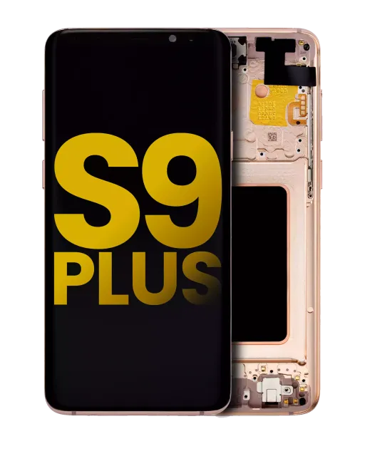 OLED displej s rámečkem pro Samsung Galaxy S9 Plus (repasovaný) (Sunrise Gold)