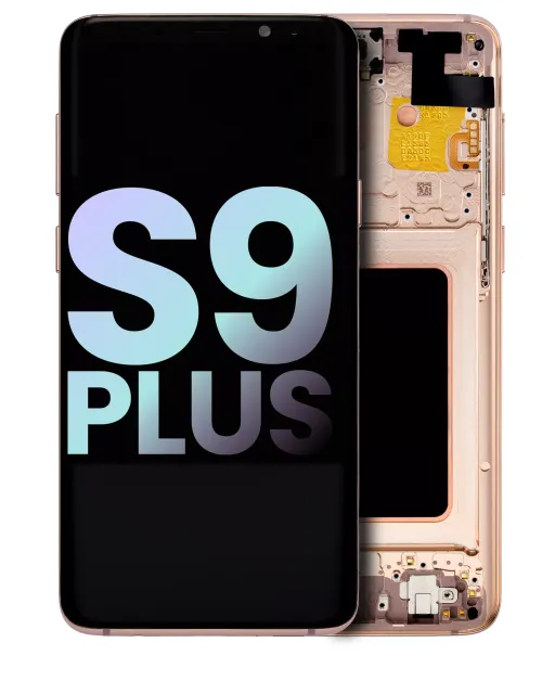 OLED displej s rámečkem pro Samsung Galaxy S9 Plus (Service Pack) (Sunrise Gold)