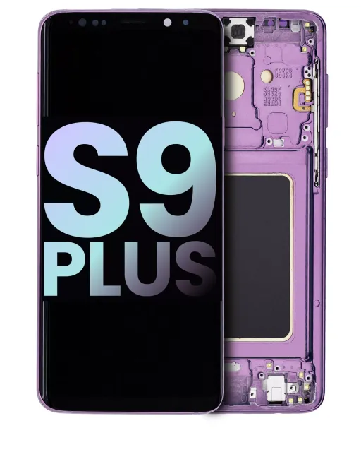 OLED displej s rámečkem pro Samsung Galaxy S9 Plus (Service Pack) (Lilac Purple)