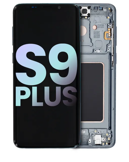 OLED displej s rámečkem pro Samsung Galaxy S9 Plus (Service Pack) (šedý titan)