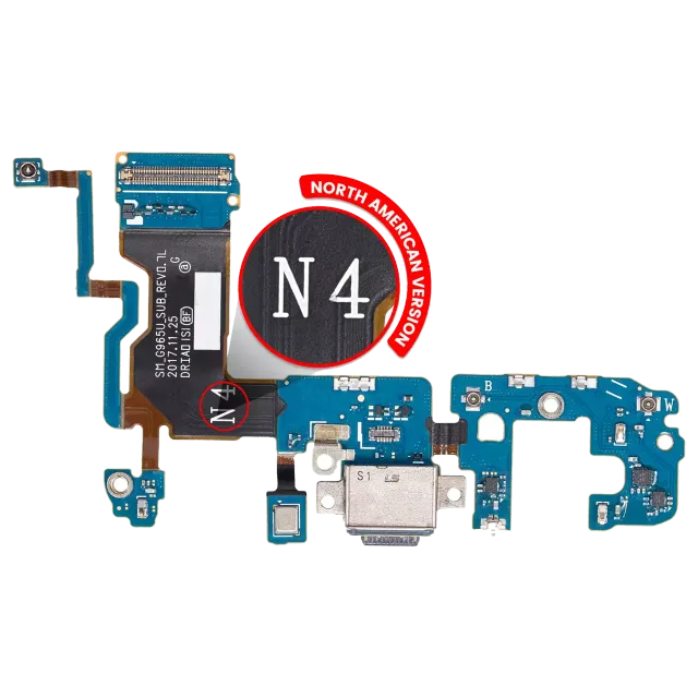 Nabíjecí konektor s flex kabelem pro Samsung Galaxy S9 Plus (G965U) (US verze) (Service Pack)