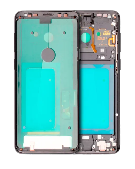 Střední rám (housing) pro Samsung Galaxy S9 Plus (With SmallParts) (Midnight Black Frame)
