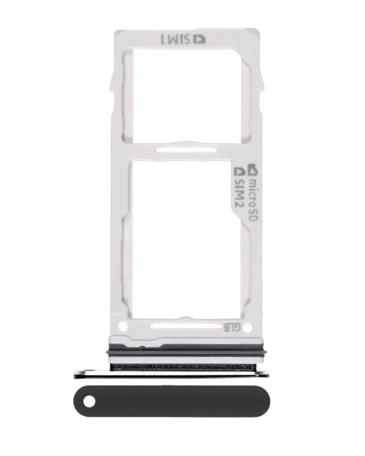 Dvojitý Sim Drawer pro Samsung Galaxy S9 / S9 Plus (šedý titan)