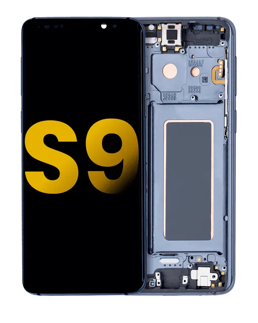 OLED displej s rámečkem pro Samsung Galaxy S9 (repasovaný) (šedý titan)