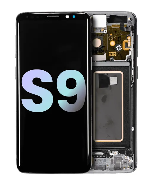 OLED displej s rámečkem pro Samsung Galaxy S9 (Service Pack) (šedý titan)