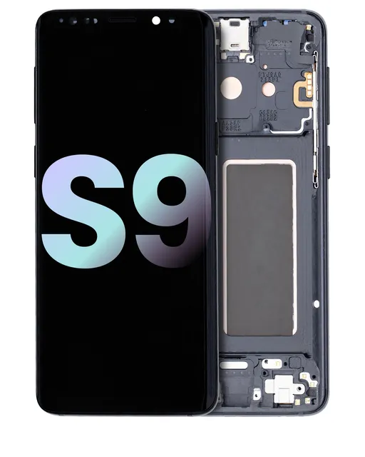 OLED displej s rámečkem pro Samsung Galaxy S9 (Service Pack) (Midnight Black)