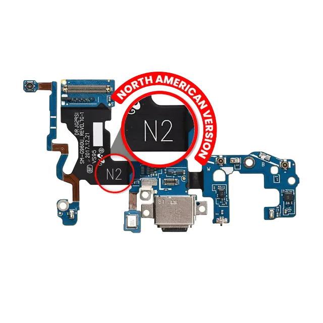 Nabíjecí konektor s flex kabelem pro Samsung Galaxy S9 (G960U) (US verze) (Service Pack)