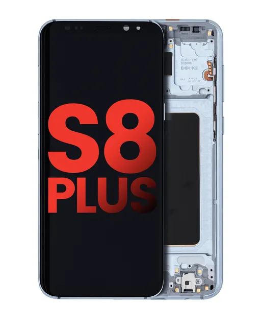 OLED displej s rámečkem pro Samsung Galaxy S8 Plus (Aftermarket Plus) (Coral Blue)