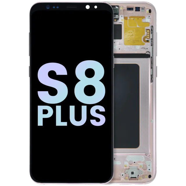 OLED displej s rámečkem pro Samsung Galaxy S8 Plus (Service Pack) (Rose Pink)