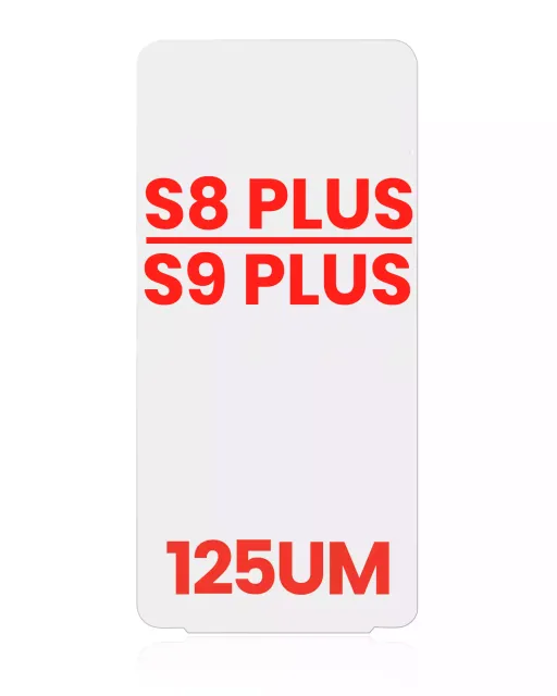OCA lepicí vrstva pro Samsung Galaxy S8 Plus / S9 Plus (balení 10 ks) (125um)