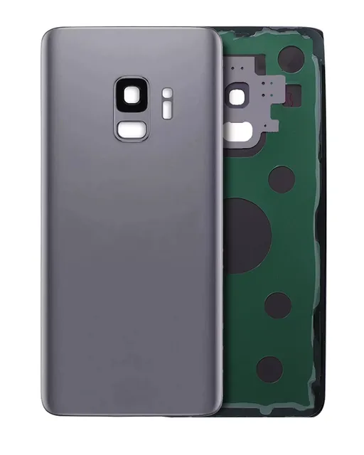 Zadní sklo se sklíčkem kamery pro Samsung Galaxy S9 (Service Pack) (Midnight Black)