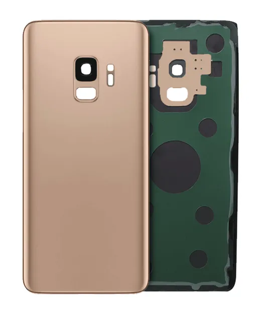Zadní sklo se sklíčkem kamery pro Samsung Galaxy S9 (Service Pack) (Sunrise Gold)