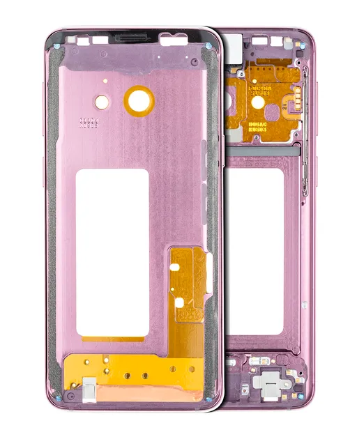 Střední rám (housing) pro Samsung Galaxy S9 (With SmallParts) (Lilac Purple Frame)