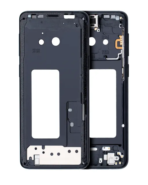 Střední rám (housing) pro Samsung Galaxy S9 (With SmallParts) (Midnight Black Frame)