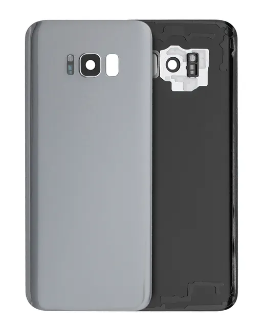 Zadní sklo se sklíčkem kamery pro Samsung Galaxy S8 Plus (Service Pack) (Arctic Silver)
