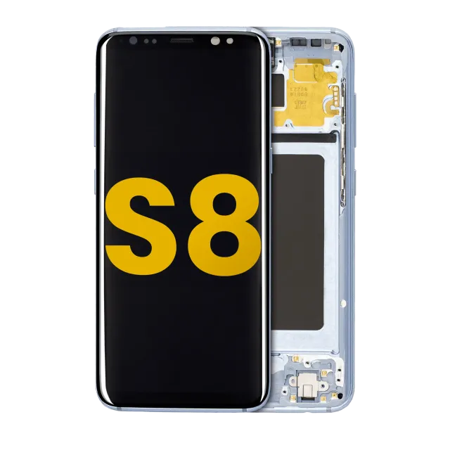 OLED displej s rámečkem pro Samsung Galaxy S8 (repasovaný) (Coral Blue)