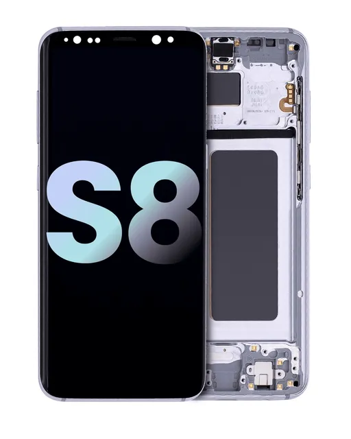 OLED displej s rámečkem pro Samsung Galaxy S8 (Service Pack) (Orchid Gray)