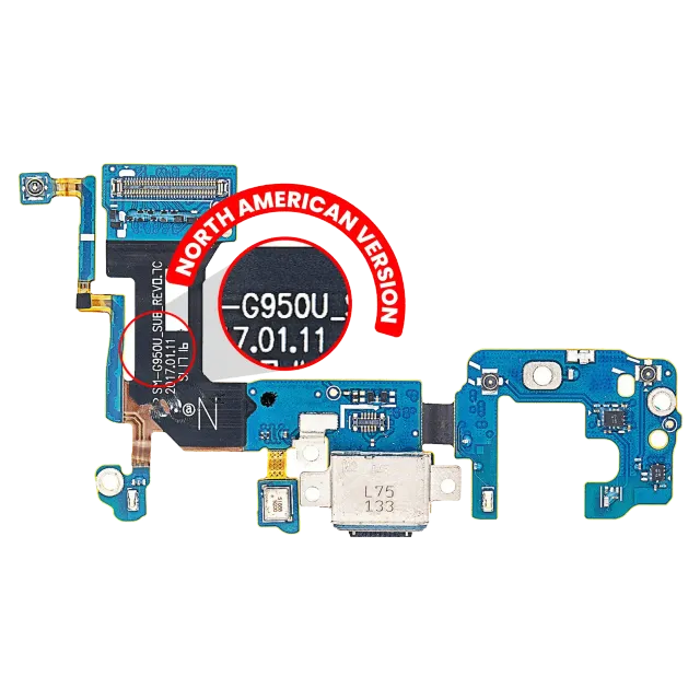 Nabíjecí konektor s flex kabelem pro Samsung Galaxy S8 (G950U) (US verze)