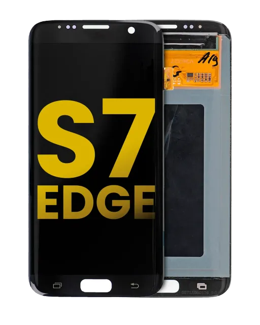OLED displej bez rámečku pro Samsung Galaxy S7 Edge (All Models) (repasovaný) (černá)