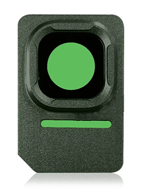 Sklíčko zadní kamery pro Samsung Galaxy S7 Active (Green Camo)