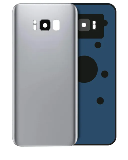 Zadní sklo se sklíčkem kamery pro Samsung Galaxy S8 (Service Pack) (Arctic Silver)