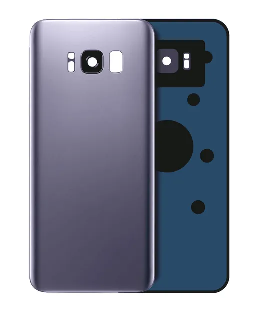 Zadní sklo se sklíčkem kamery pro Samsung Galaxy S8 (Service Pack) (Orchid Gray)