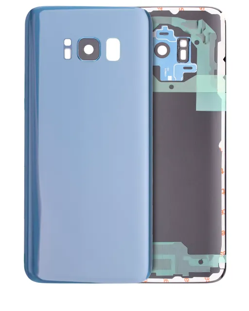 Zadní sklo se sklíčkem kamery pro Samsung Galaxy S8 (Service Pack) (Coral Blue)