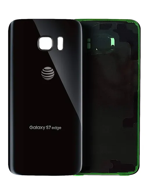 Zadní sklo pro Samsung Galaxy S7 Edge (originál z vyřazeného zařízení, stav A) (Black Onyx)
