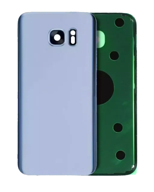 Zadní sklo pro Samsung Galaxy S7 Edge (Service Pack) (modrá)