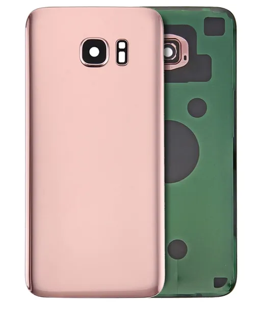 Zadní sklo se sklíčkem kamery pro Samsung Galaxy S7 Edge (Service Pack) (Rose Pink)