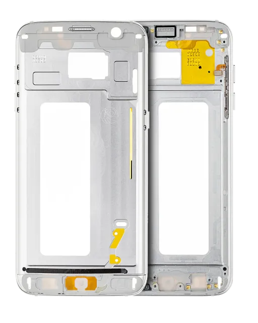 Střední rám (housing) pro Samsung Galaxy S7 Edge (With Small Parts) (bílá)