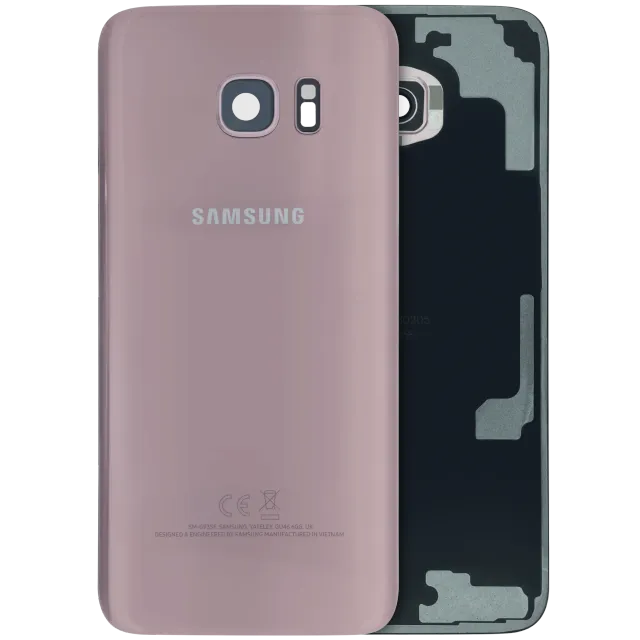Zadní sklo pro Samsung Galaxy S7 Edge (Service Pack) (růžová)