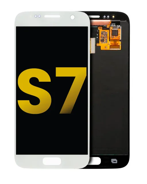 OLED displej bez rámečku pro Samsung Galaxy S7 (repasovaný) (White Pearl)