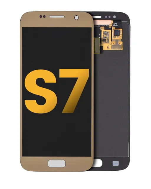 OLED displej bez rámečku pro Samsung Galaxy S7 (repasovaný) (Gold Platinum)
