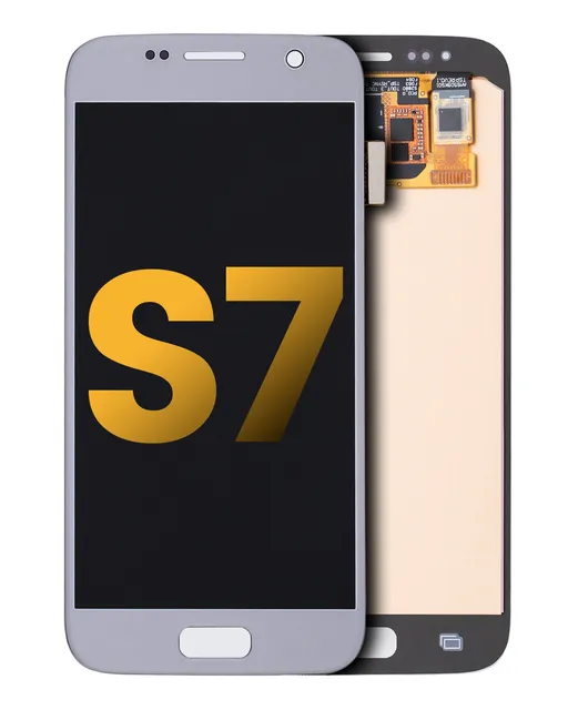 OLED displej bez rámečku pro Samsung Galaxy S7 (repasovaný) (Silver Titanium)