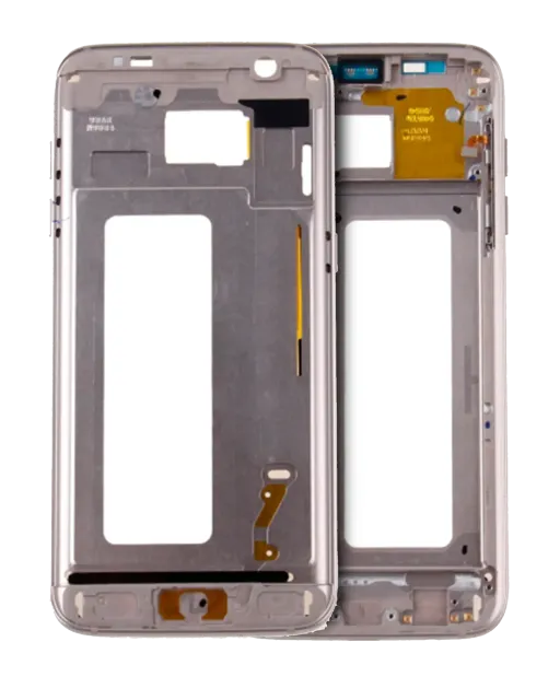 Střední rám (housing) pro Samsung Galaxy S7 (With Small Parts) (zlatá)