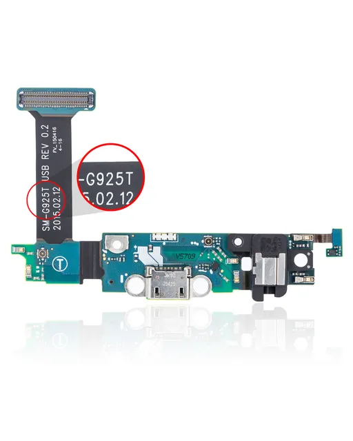 Flex kabel nabíjecího konektoru pro Samsung Galaxy S6 Edge (G925T) (T-Mobile)