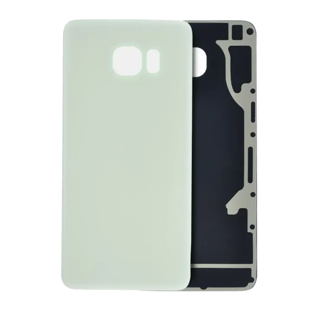 Zadní sklo pro Samsung Galaxy S6 Edge Plus (bez loga) (Aftermarket Plus) (White Pearl)