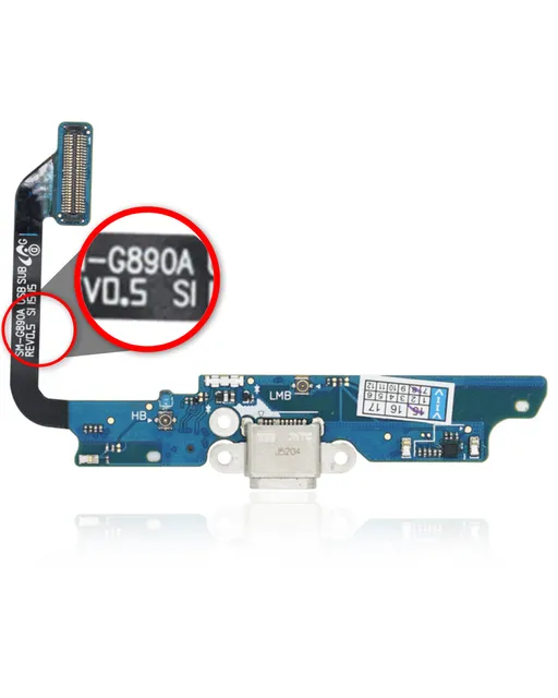 Flex kabel nabíjecího konektoru pro Samsung Galaxy S6 Active (G890A) (AT&T)